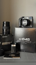 Zenza Bronica RF645 + 65mm F4 + 100mm F4.5 RF + Flash Boxed