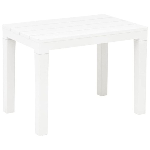 White large plastic garden - white,