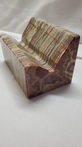 Vtg onyx card - onyx, holder