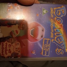 Barney’s Great Adventure The Full Feature Length Movie Vhs Video Purple Cassette