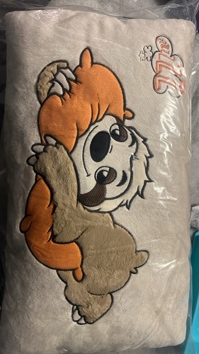 Kids fluffy cuddly toy cushion - cuddly,