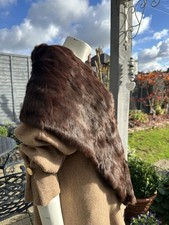 Vintage Real Fur Stole / Wrap/