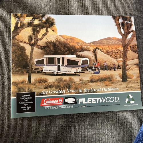 1996 coleman tent - tent, camper