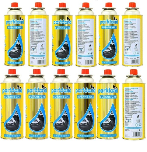 Butane gas canisters bottles - gas,