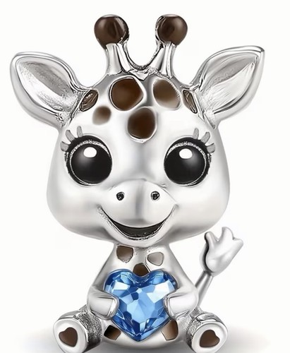 Really cute giraffe silver - really,
