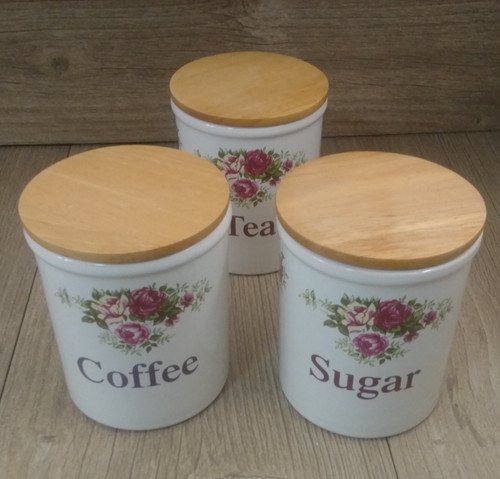 Vintage cloverleaf roses tea - vintage,