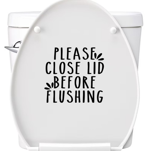 Toilet bathroom rules - bathroom,