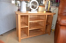 Corner TV Unit Media Unit Cabinet with Shelves Compact Television Stand