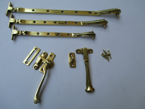 Polished brass georgian - polished, brass-georgian/rope