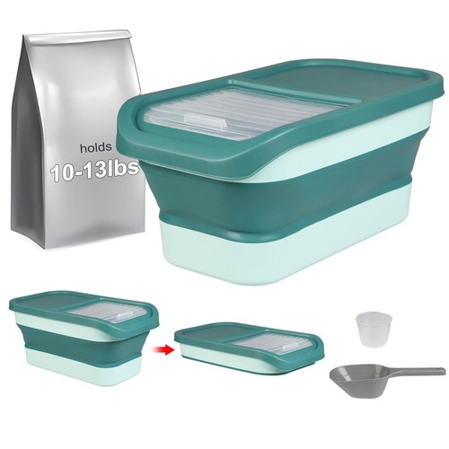 Collapsible airtight pet food - airtight,