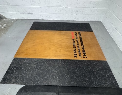 Deadlift platform 20mm rubber - deadlift,