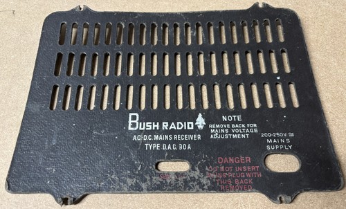 Bush dac90a back panel - dac90a,