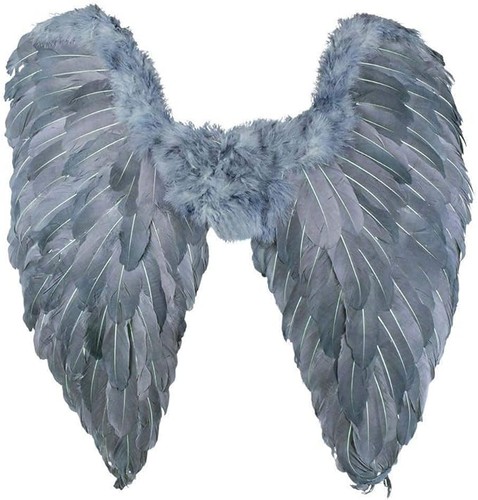 Large grey fallen angel - fallen,