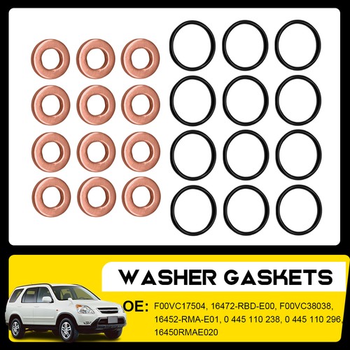 Injector copper washers seals - washers,