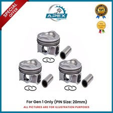 FORD FIESTA FOCUS CMAX BMAX MONDEO TOURNEO ECOBOOST 1.0L PISTON WITH RINGS - X3