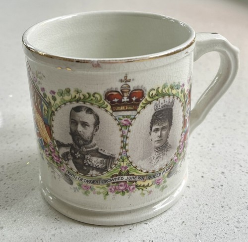 King george coronation mug - george, v