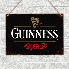 GUINNESS STOUT Metal Tin Wall