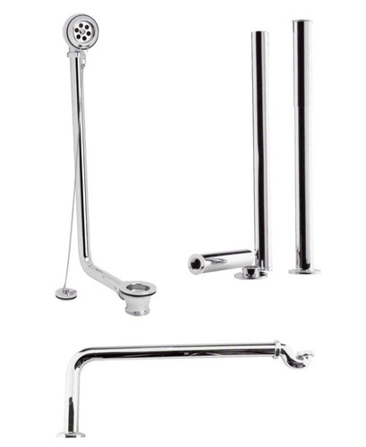 Chrome freestanding roll top - chrome,