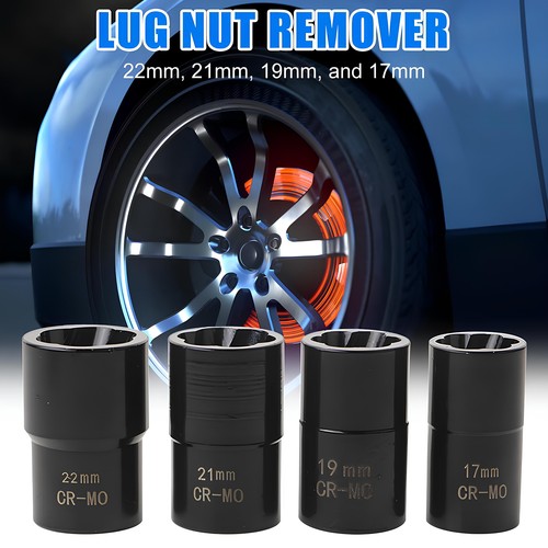 Locking wheel nut remover - 1/2",