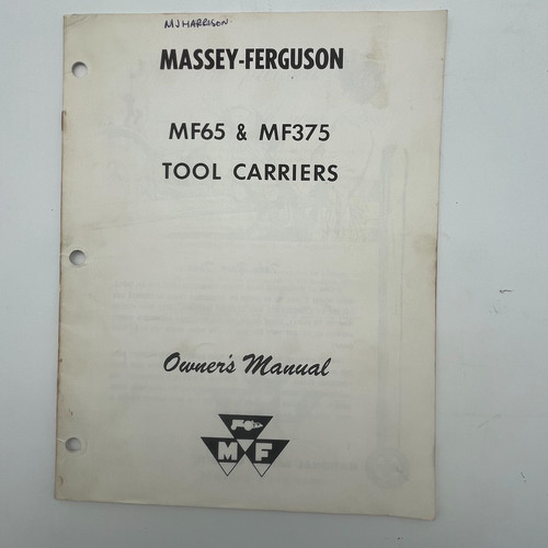 Massey ferguson mf - &, 375
