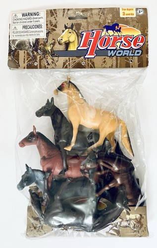 Toy horses different species - horses,