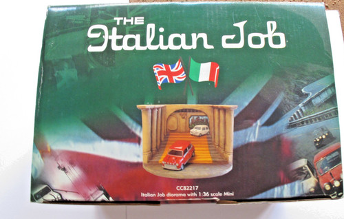 Corgi italian job - corgi, diorama
