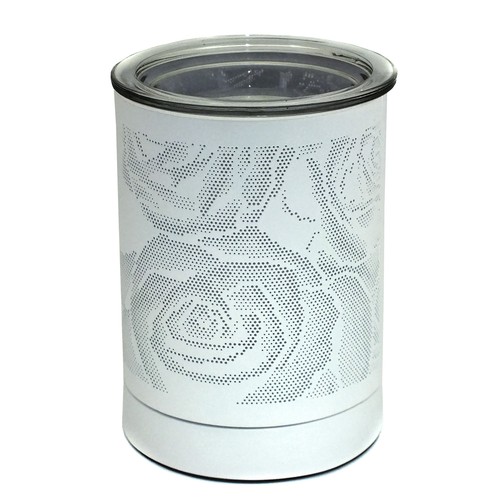 Aroma white rose design light - white,