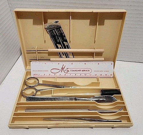Vintage biology dissection kit - vintage,