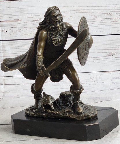 Bronze marble statue roman - bronze,