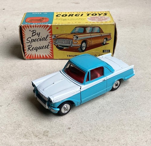 Corgi 231 triumph - no.231, herald