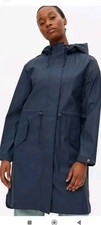TU Navy Rubberised Hooded