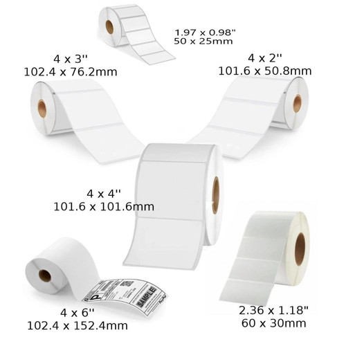 Thermal label address rolls - label,