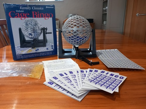 Vintage pressman cage bingo - vintage,