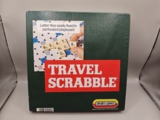Travel Scrabble Spear's Vintage Clip In Tiles Complete VGC
