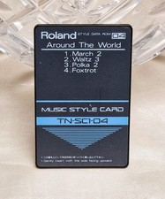 ROLAND TN SC1-04 AROUND THE WORLD MUSIC EXPANSION DATA CARD FOR VINTAGE SOUNDS