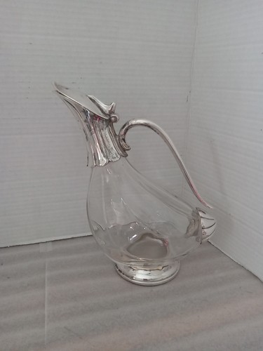Vintage glass silver - vintage,