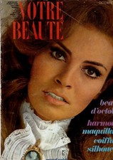 VOTRE BEAUTE 1969 RAQUEL WELCH CHERYL TIEGS BRIGITTE BARDOT CATHERINE DENEUVE 