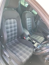 Volkswagen Golf MK7 7.5 GTD Cloth Heated Interior Set R Line GTI Caddy Leon MQB