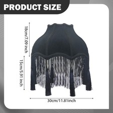 Velvet Lamp Shade Bell Shape