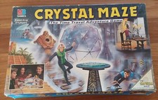 Crystal Maze Board Game 1993 Vintage | FREE POSTAGE ✅ **READ** MB Games 