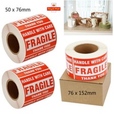 2000 Fragile Stickers - Handle
