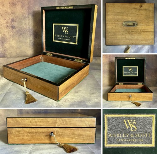 Antique wooden gun box locking - antique,
