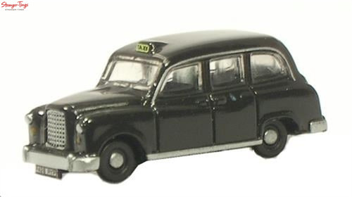 Oxford diecast fx4 taxi - diecast, black