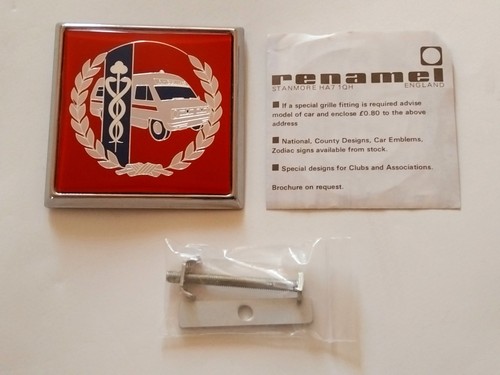 Vintage car van badge - vintage,