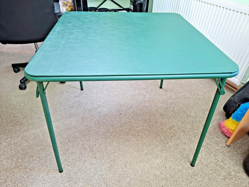 Vintage samsonite card table - card,