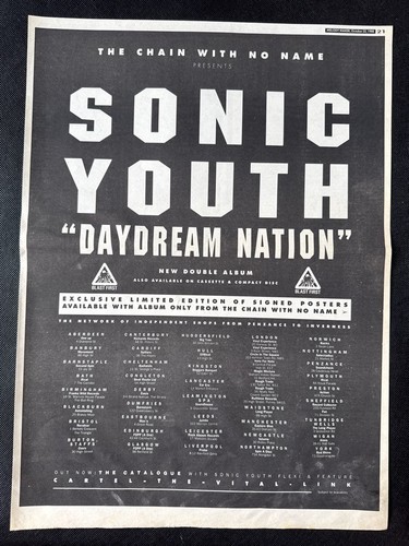 Sonic youth daydream nation - sonic,