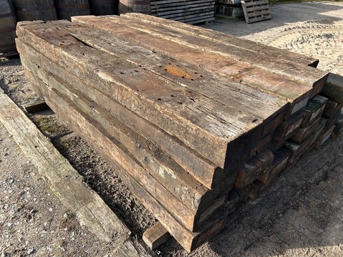 Reclaimed oak railway - xl,