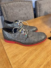 Irregular Choice Men's Silver/Black Shoes Size 41/7.5UK