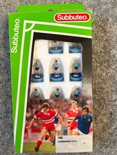Vintage Coventry City Lightweight Subbuteo Team; Ref 702, 1990s, Original Box.