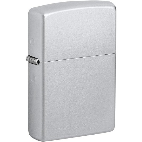 Zippo regular satin chrome - zippo,